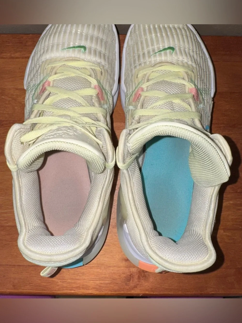 Nike Lebron Witness 6 Easter Coconut Milk Basketball Sneaker Men’s Size 12.5